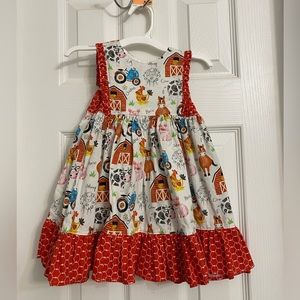 Handmade Children’s Barnyard Dress